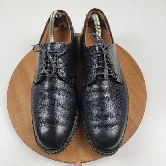 Allen Edmonds Wanderer Plain Toe Oxfords Mens Black Dress Shoes Size 11.5 D
