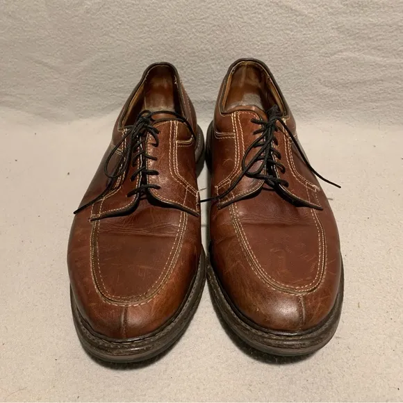 Allen Edmonds Wilbert Brown Leather Oxfords Dress Shoes Men's Sz 11.5 D USA made
