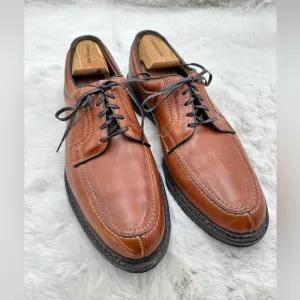 Allen Edmonds Wilbert Split Toe Derby Oxfords mens size 13B shoes Brown leather