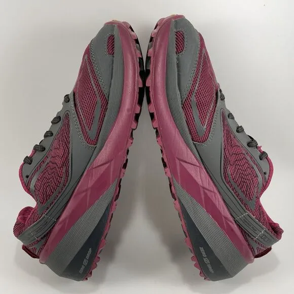 Altra Olympus 3 Trail Running Shoes Womens Size 7 Magenta Athletic Vibram