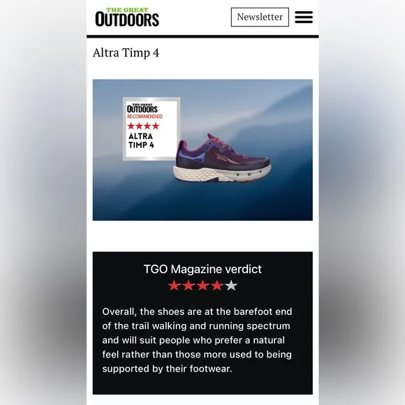 ALTRA Timp 4 Trail-Running Shoes