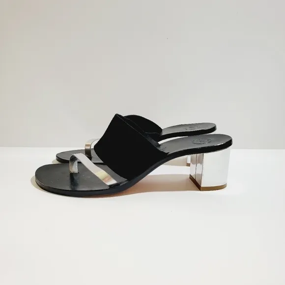 Alvaro Gonzalez Alberta Alta Black Suede Mules