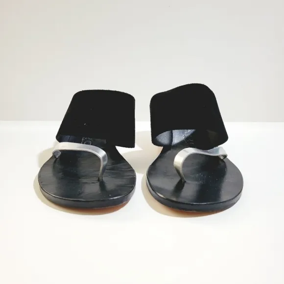 Alvaro Gonzalez Alberta Alta Black Suede Mules