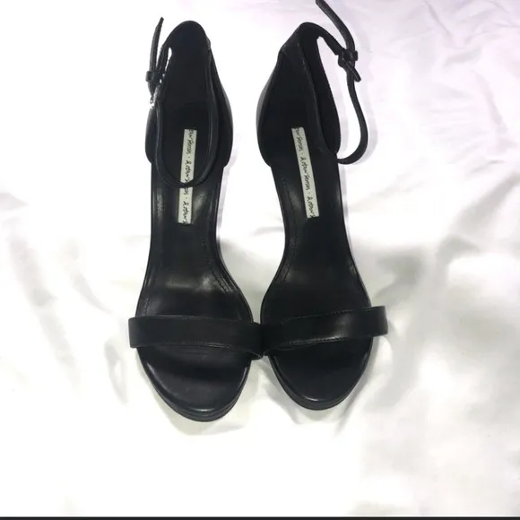 &amp; other stories black Strappy heels classic formal designer revolve spring party