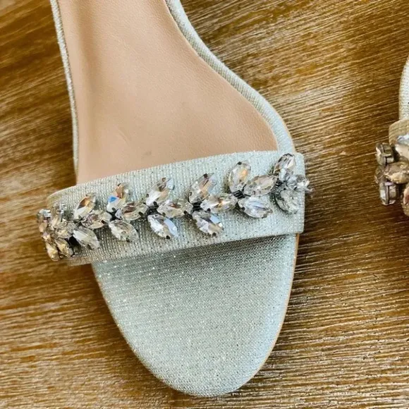 Anthropologie BHLDN Nisha Heels Size 7 NWOT $138