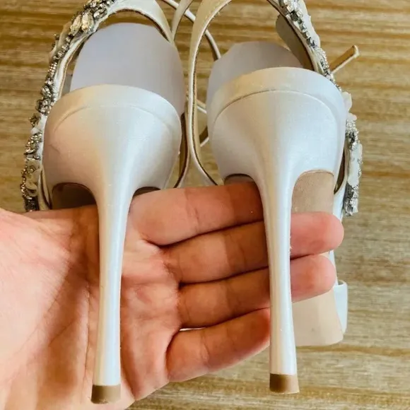 Anthropologie BHLDN Nisha Heels Size 7 NWOT $138