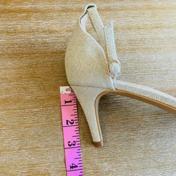 Anthropologie BHLDN Nisha Heels Size 7 NWOT $138