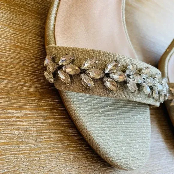 Anthropologie BHLDN Nisha Heels Size 7 NWOT $138