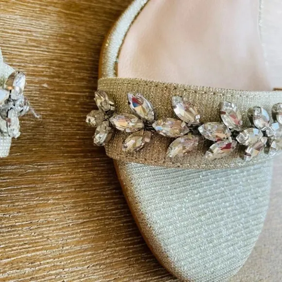 Anthropologie BHLDN Nisha Heels Size 7 NWOT $138