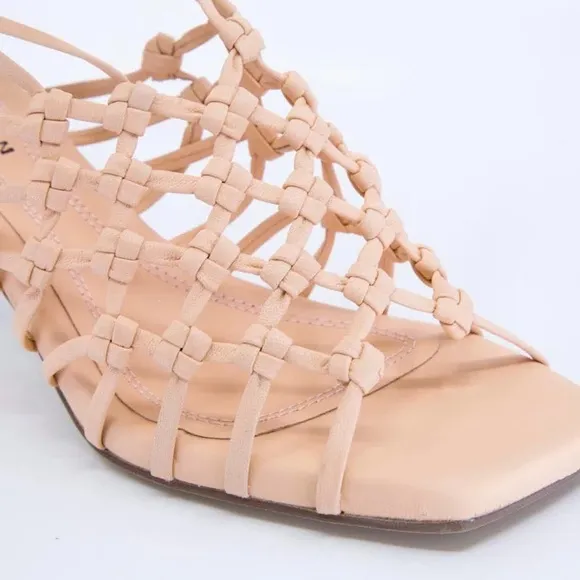 Anthropologie Elvio Zanon Strappy Heels