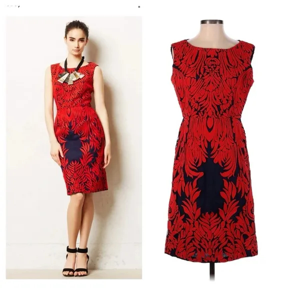Anthropologie Spice Tree Dress By Pankaj &amp; Nidhi