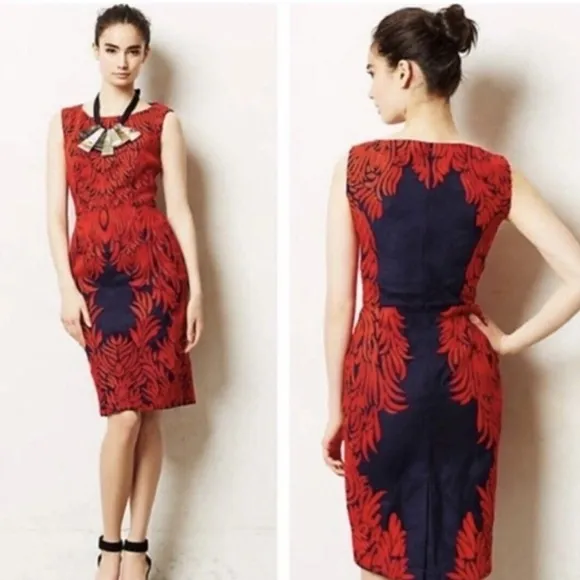 Anthropologie Spice Tree Dress By Pankaj &amp; Nidhi