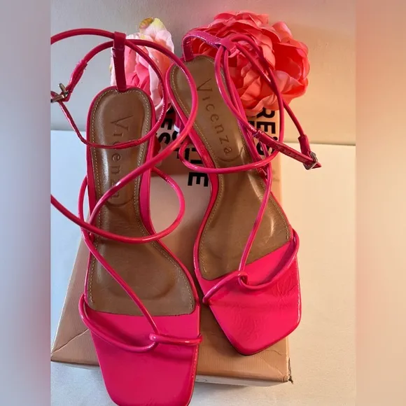 Anthropologie Vicenza Strappy Heels