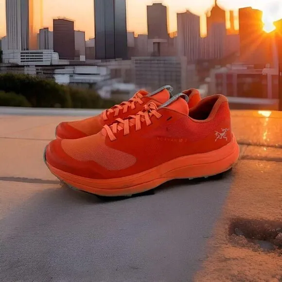 Arcteryx Norvan LD 2 Astro Trail Running Shoes US 7 Women's Orange Sneakers