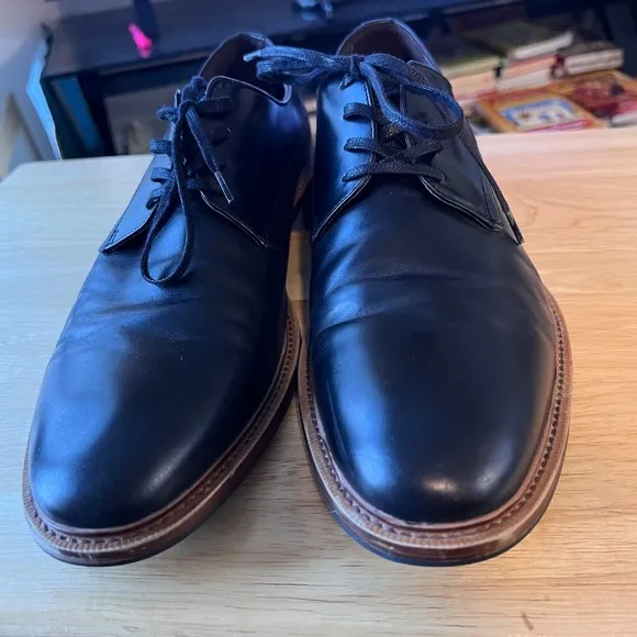 Ashton‎ Grey Adaydo Dress Shoes Leather Oxfords Lace Up Business Casual Mens -10