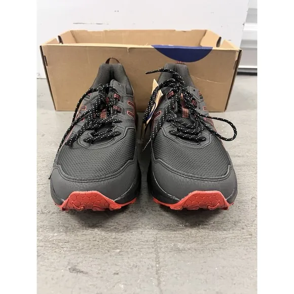 ASICS Gel Venture 9 Running Shoes Mens &quot;Extra Wide&quot; Graphite Gray Red Trail Mesh