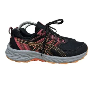 Asics Womens GEL-Venture 9 Trail Running Shoes Cushioned Athletic Black Size 10