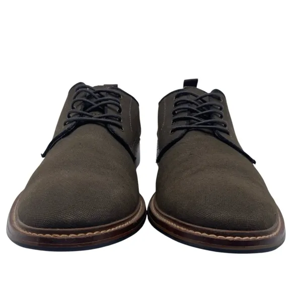 Aston Grey Mens Shoes Legaella Oxfords Sz 10 Brown Leather Dress Lace Up Casual