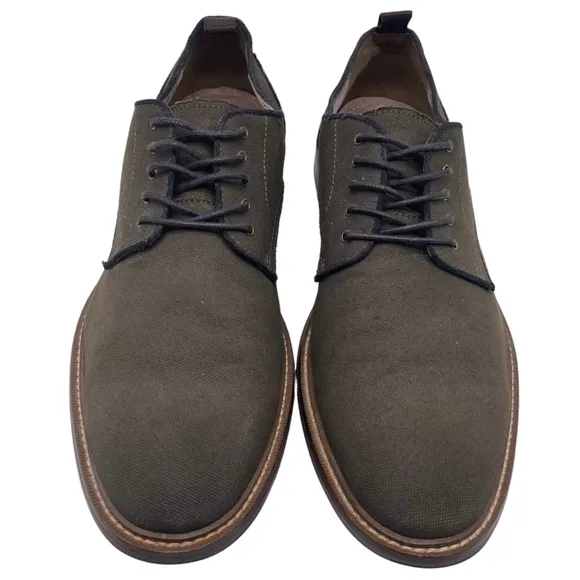 Aston Grey Mens Shoes Legaella Oxfords Sz 10 Brown Leather Dress Lace Up Casual