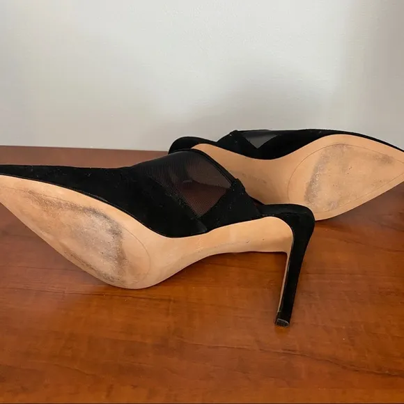 AVEC LES FILLES Joelle Mule Heel; Size 6 1/2M