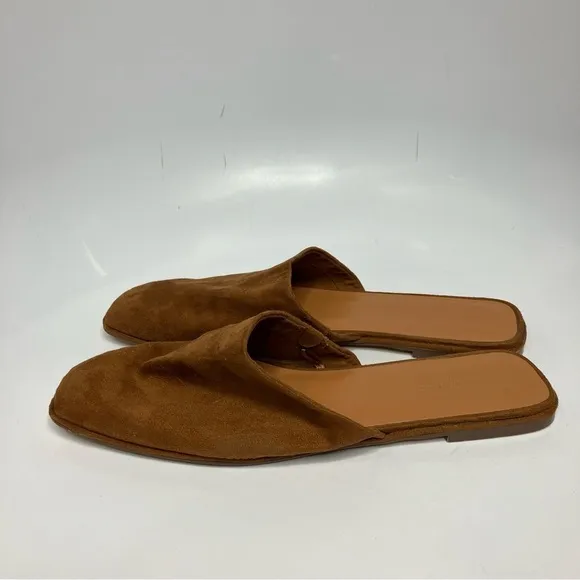 Banana Republic factory soft mules cognac size 10