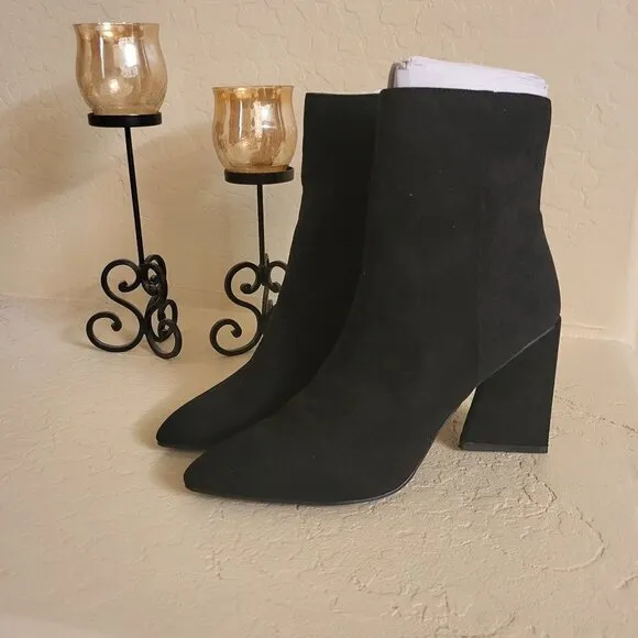 BAR III Asya Flared Booties Size 9 NIB