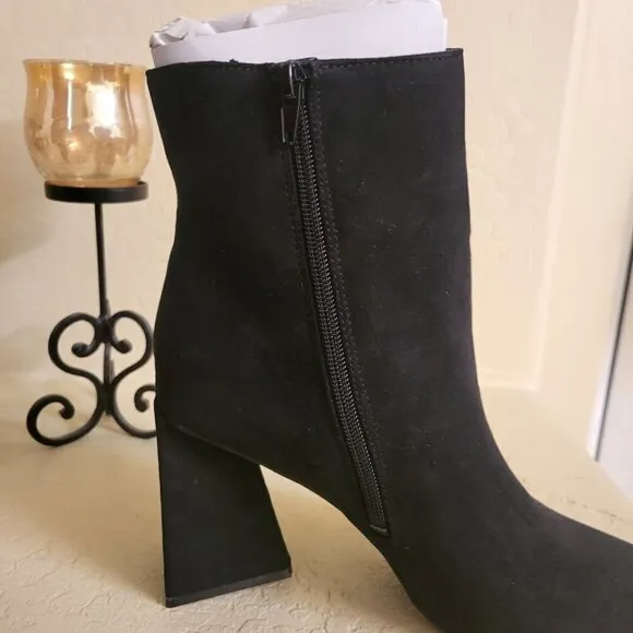 BAR III Asya Flared Booties Size 9 NIB