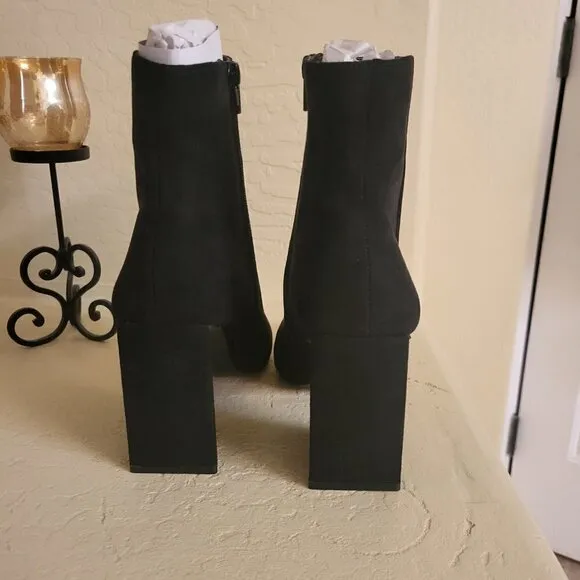 BAR III Asya Flared Booties Size 9 NIB