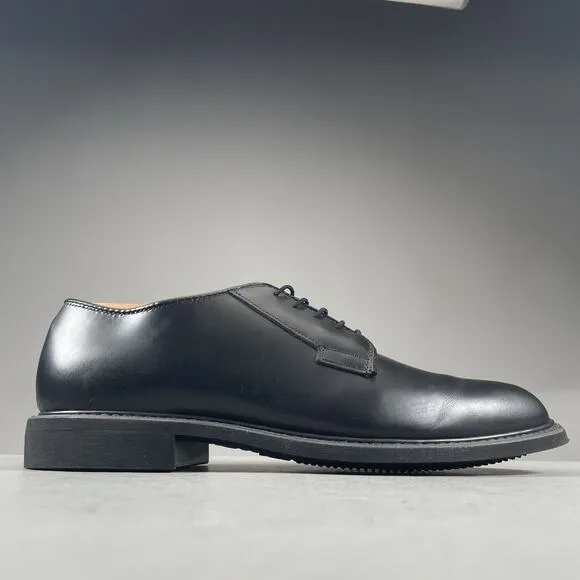 Bates Lites Men’s Size 11 C High Gloss Black Military Uniform Dress Shoe Oxfords