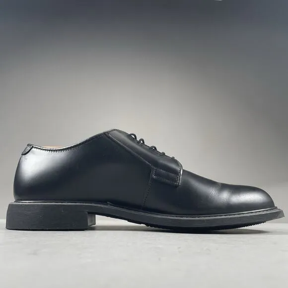 Bates Lites Men’s Size 11 C High Gloss Black Military Uniform Dress Shoe Oxfords