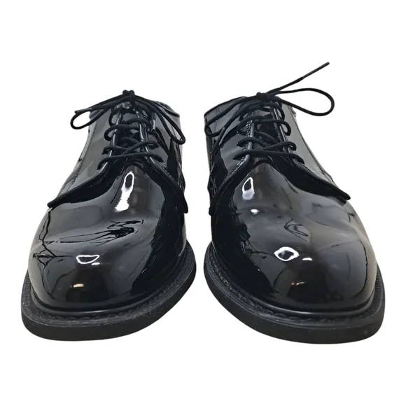 Bates Uniform High Gloss Military Oxfords Size 8.5E