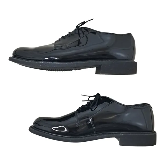 Bates Uniform High Gloss Military Oxfords Size 8.5E