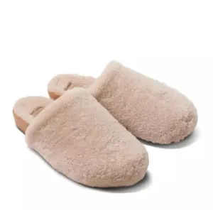 Beek Shearling Fluff Tail Mules NIB