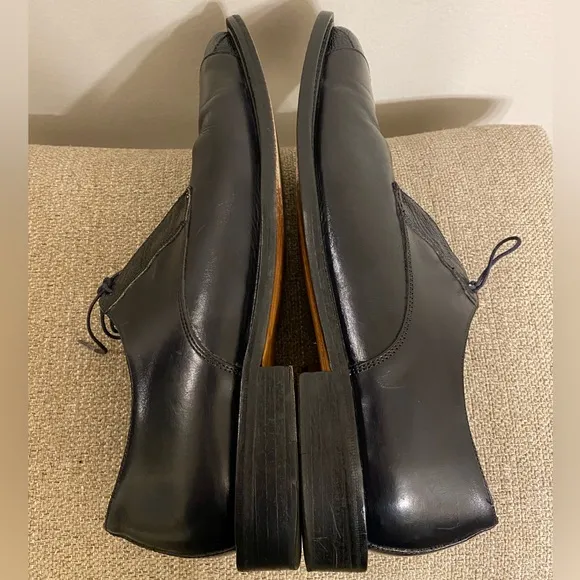 Belvedere Florence Men's Oxfords Dress Shoe in Black Leather
