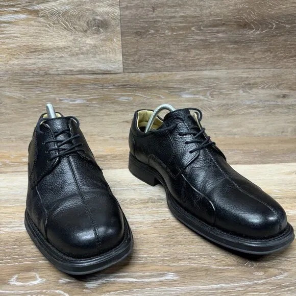 Belvedere Studio Bay Bridge Pebbled Leather Oxfords Men s Size 10D