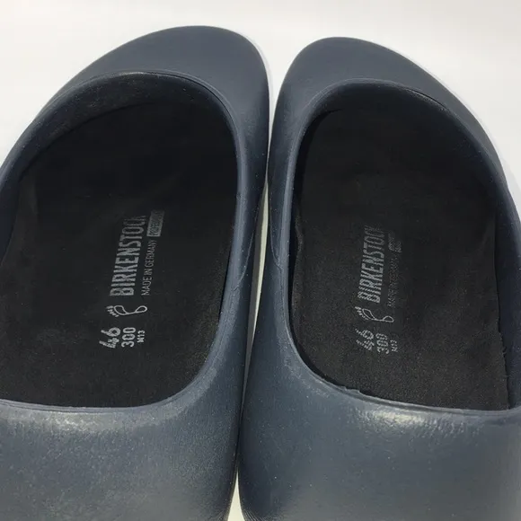 Birkenstock Profi-Birki Professional Men's US 13 EU 46 Regular Navy Clog Shoes