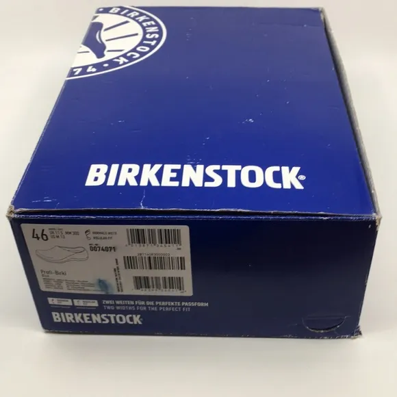 Birkenstock Profi-Birki Professional Men's US 13 EU 46 Regular Navy Clog Shoes