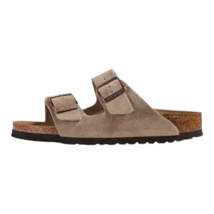 Birkenstock Suede Sandals in Taupe