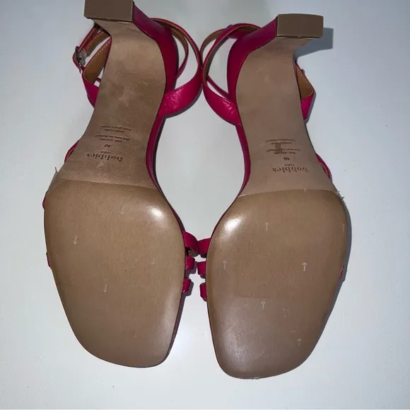 Bobbie’s Davena Strappy Leather Heels
