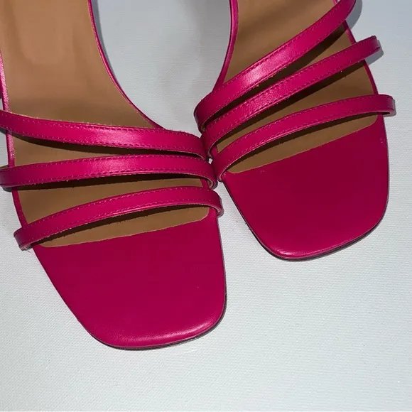 Bobbie’s Davena Strappy Leather Heels