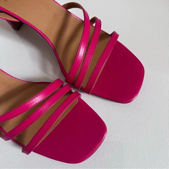 Bobbie’s Davena Strappy Leather Heels