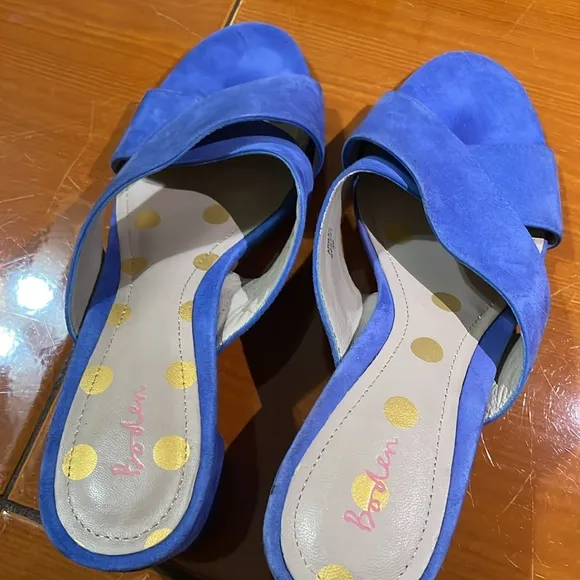 Boden Pamela suede mules
