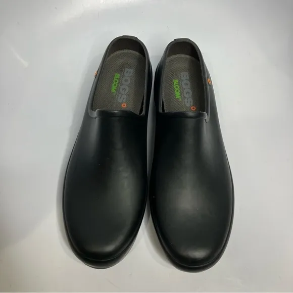 Bogs Patch Clog Solid mules clogs waterproof black size 12