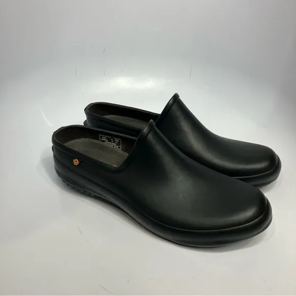 Bogs Patch Clog Solid mules clogs waterproof black size 12