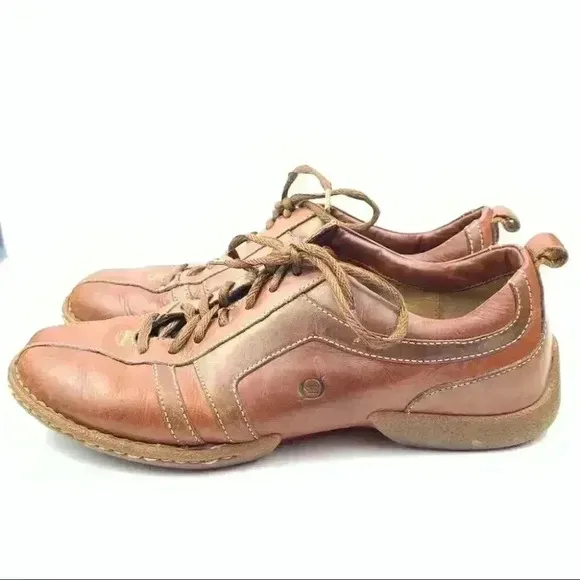 Born mens Oxfords size 10.5 44.5 brown leather