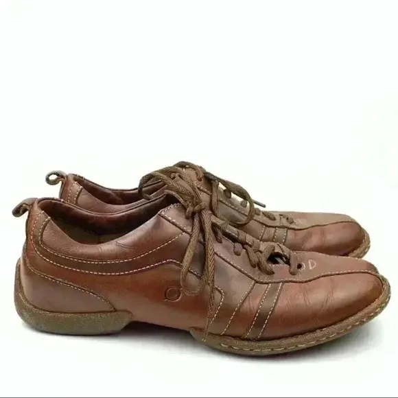 Born mens Oxfords size 10.5 44.5 brown leather