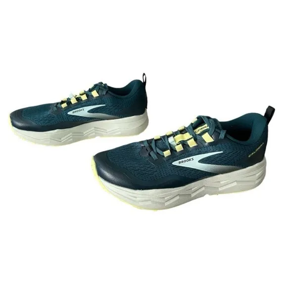 Brooks Caldera 5 Trail Running Shoes Pond Black Charlock Women’s Size 10 Medium