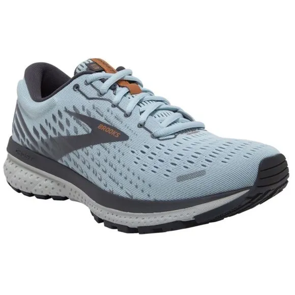Brooks Ghost 13 Road-Running Sneakers Size 9.5 Athletic Shoes Light Blue/Grey