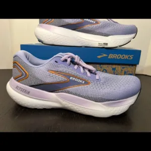 Brooks Glycerin 21 Running Shoes Sneakers Lavender/Black/Copper Womans Size 11