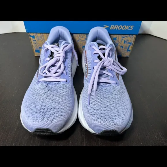 Brooks Glycerin 21 Running Shoes Sneakers Lavender/Black/Copper Womans Size 11